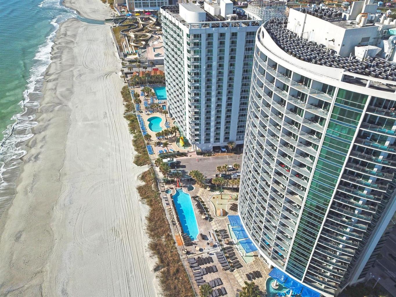 הוילה מירטל ביץ' 7Th Floor! Modern Building, Direct Oceanfront View מראה חיצוני תמונה
