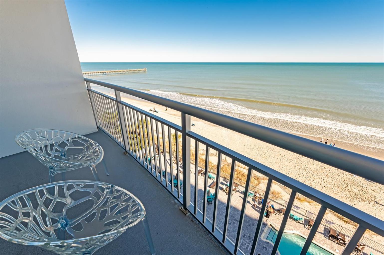 הוילה מירטל ביץ' 7Th Floor! Modern Building, Direct Oceanfront View מראה חיצוני תמונה